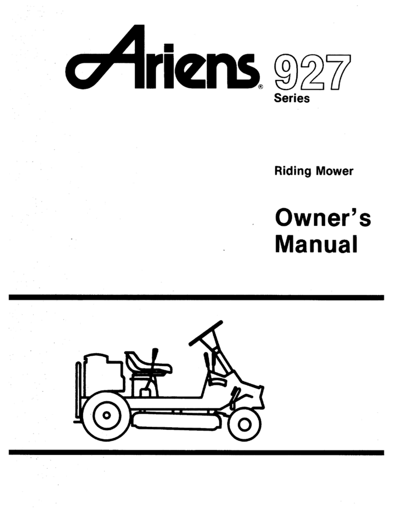 Ariens 927 owner's manual