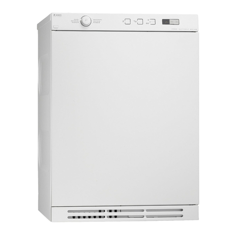 Asko T754C User manual
