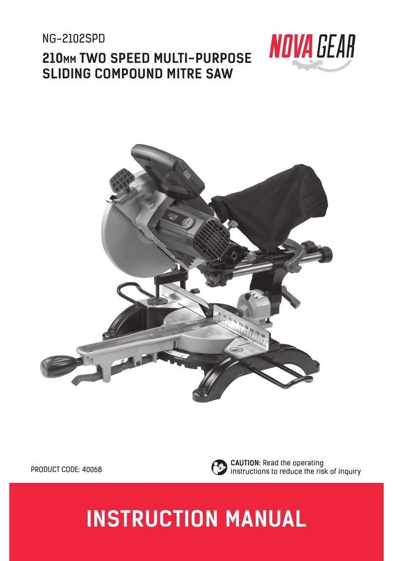 Nova gear NG-2102SPD instruction manual