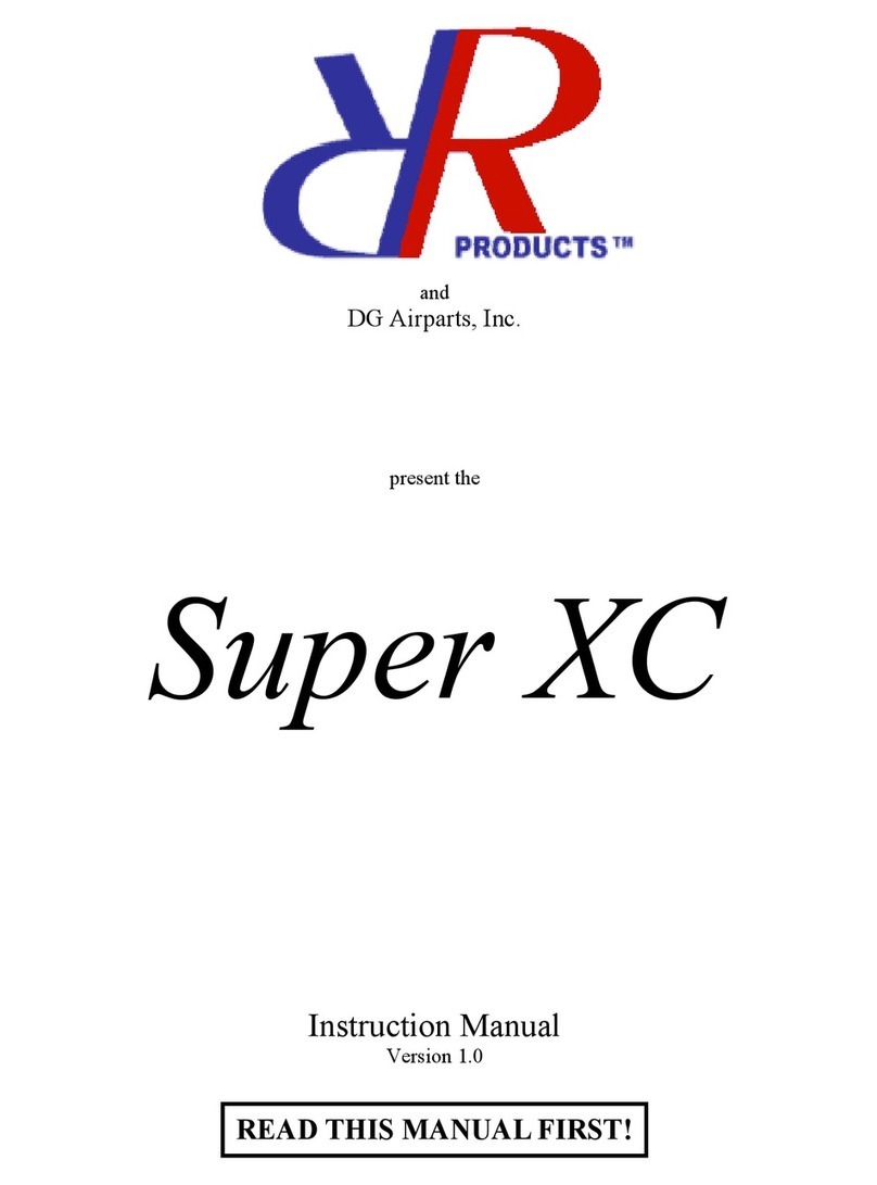 DG Airparts Super XC instruction manual