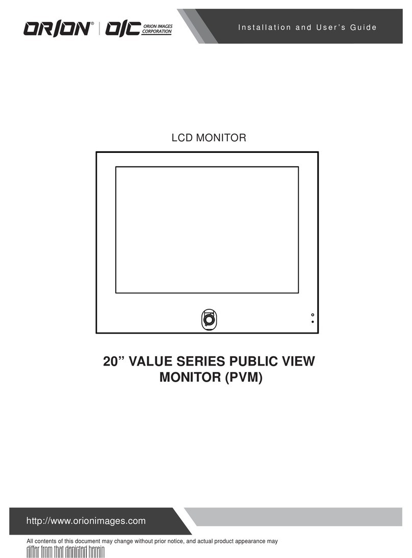 ORION Images 20PVMV User manual