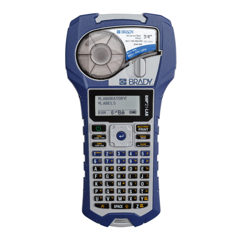 Brady BMP 21-PLUS user manual