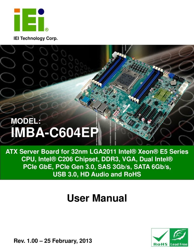 IEI Technology IMBA-C604EP user manual