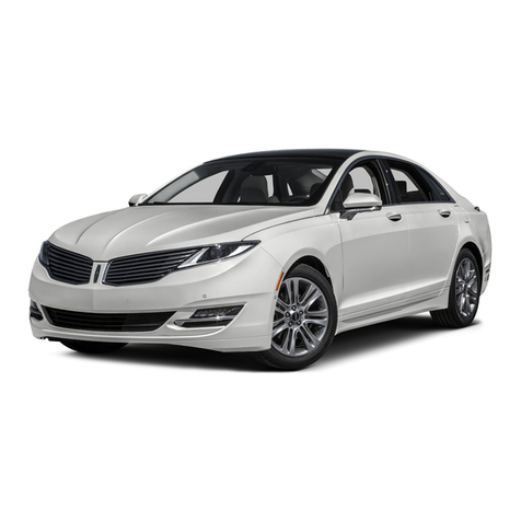Lincoln 2014 MKZ User manual