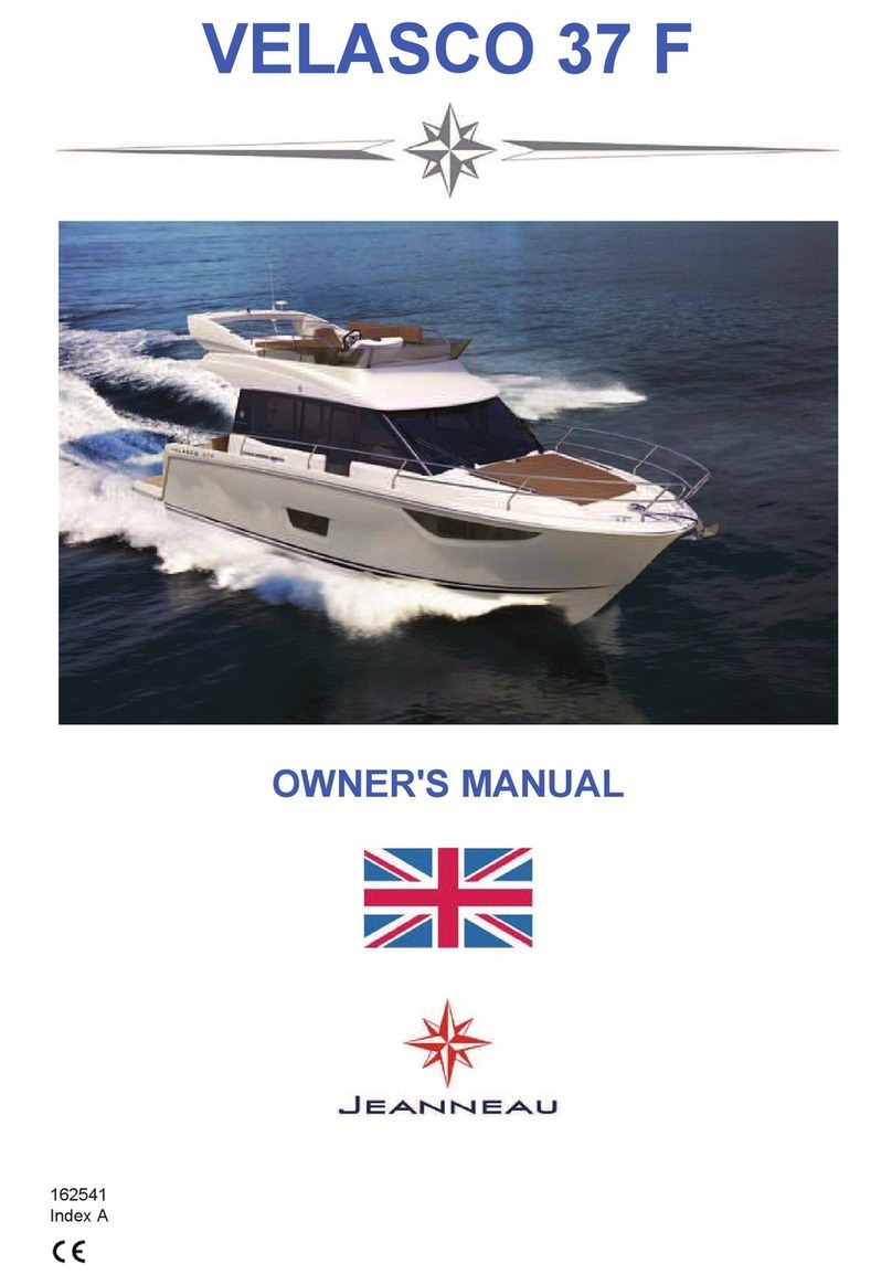 Jeanneau Velasco 37 F owner's manual