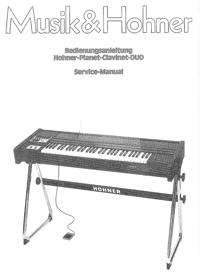 Hohner DUO Service manual
