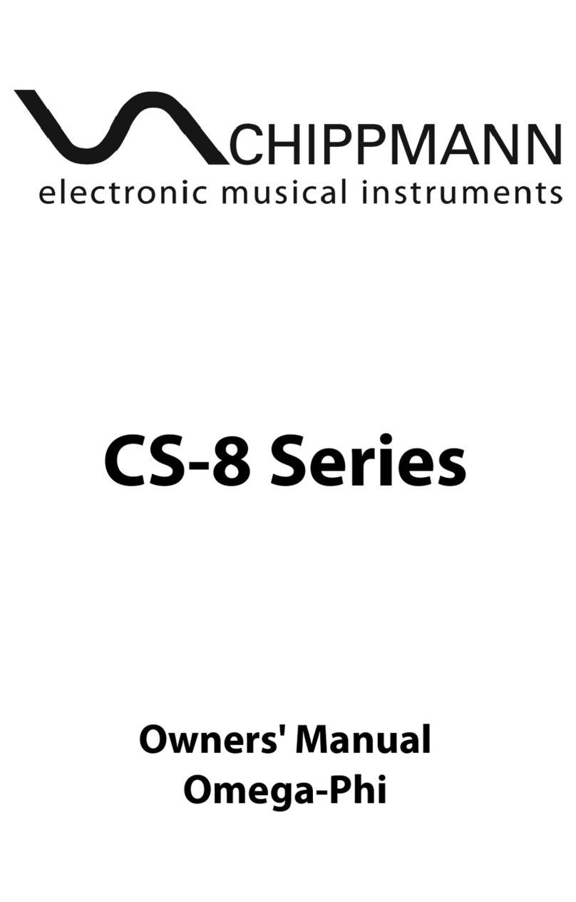 Chippmann Omega-PhiCS-8 Series owner's manual