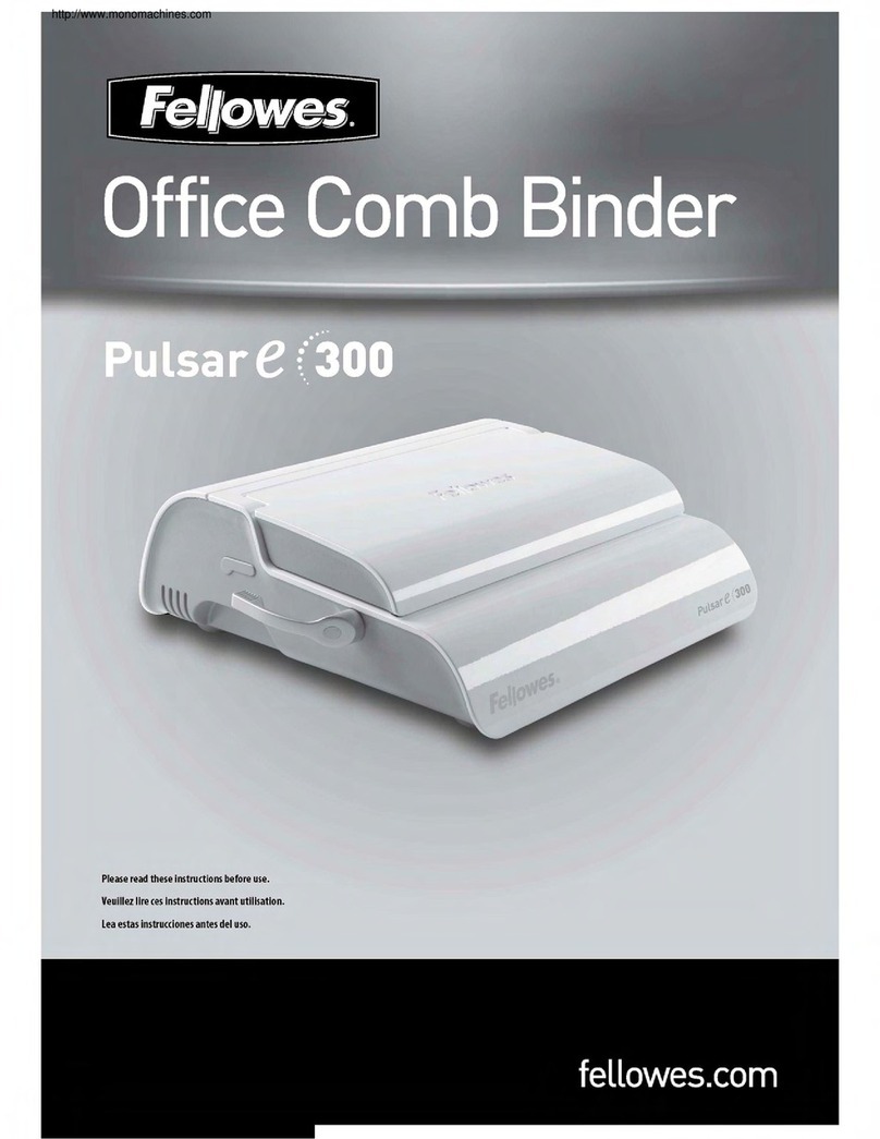 Fellowes Pulsar E 300 User manual