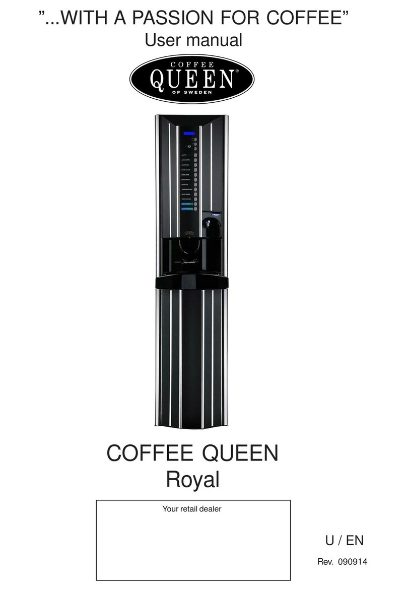 Coffee Queen Royal M6 x 20 User manual
