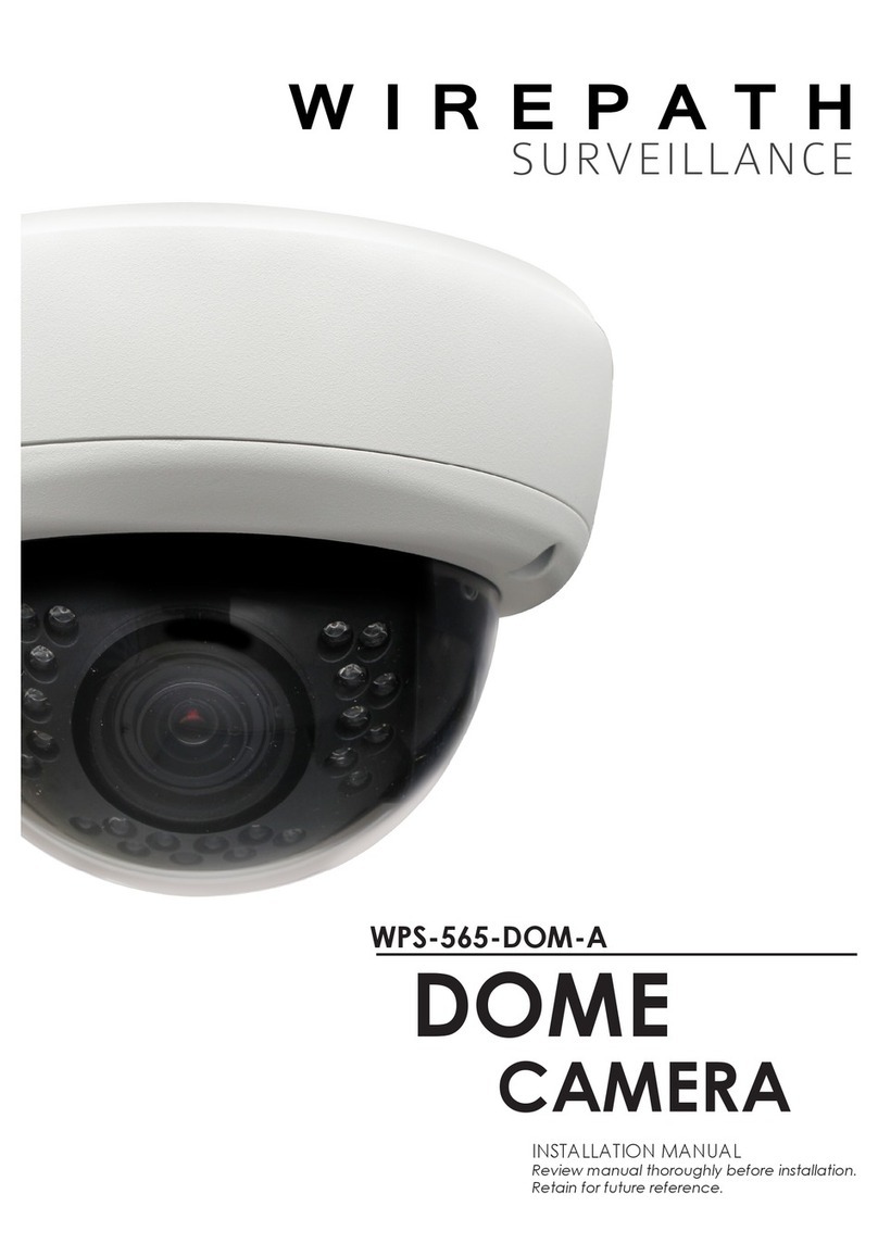 Wirepath Surveillance WPS-565-DOM-A User manual