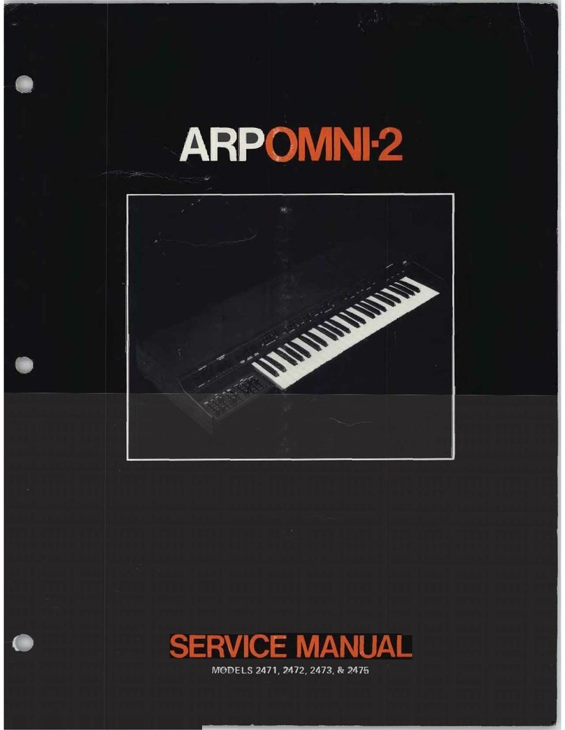 ARP Instruments ARP OMNI-2 2471 Service manual
