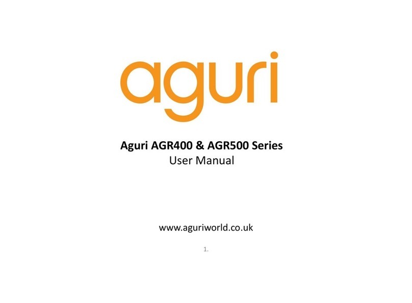 aguri AGR400 Series User manual