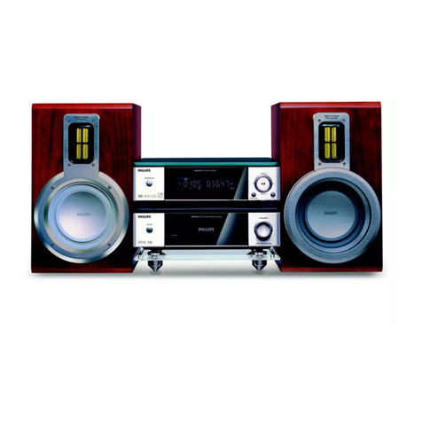 Philips MCD 708 User manual