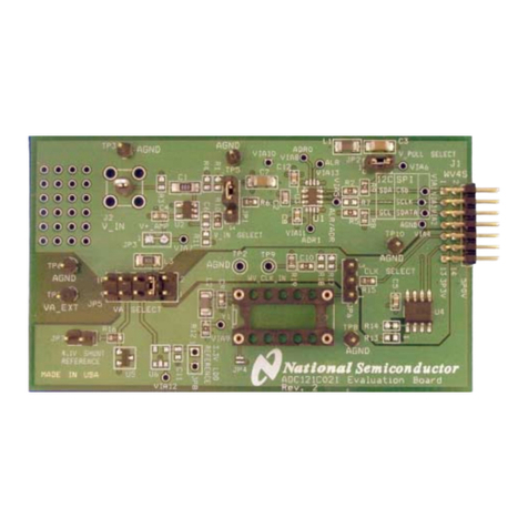 National Semiconductor ADC121C021 user guide
