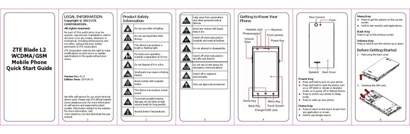 Zte Blade L2 User manual