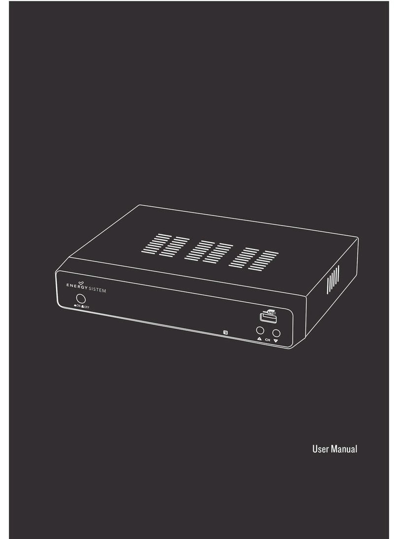 Energy System T5250 user manual
