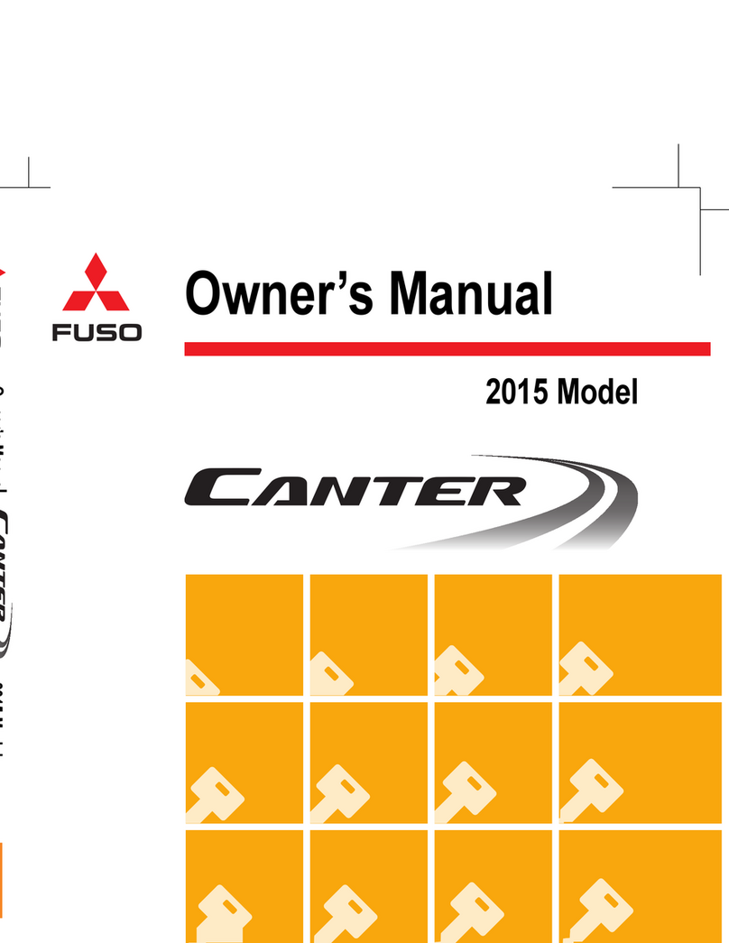 Fuso Canter 2015 owner's manual