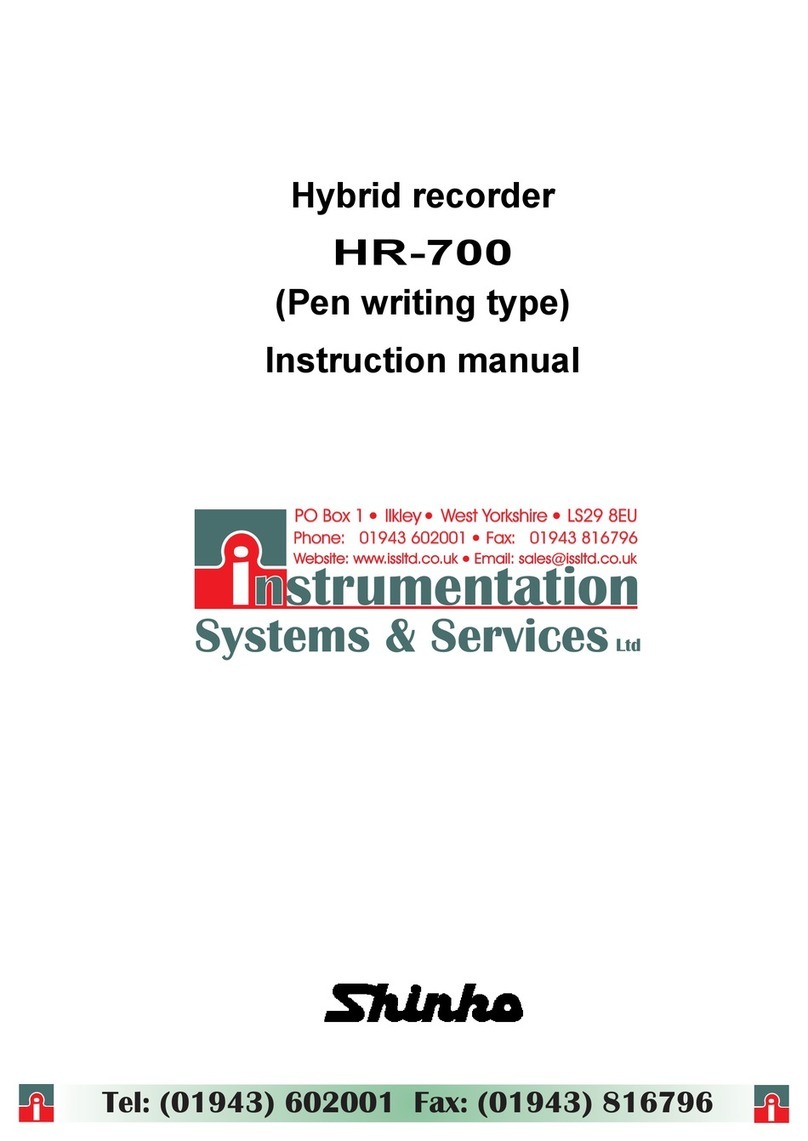Shinko HR-701 instruction manual