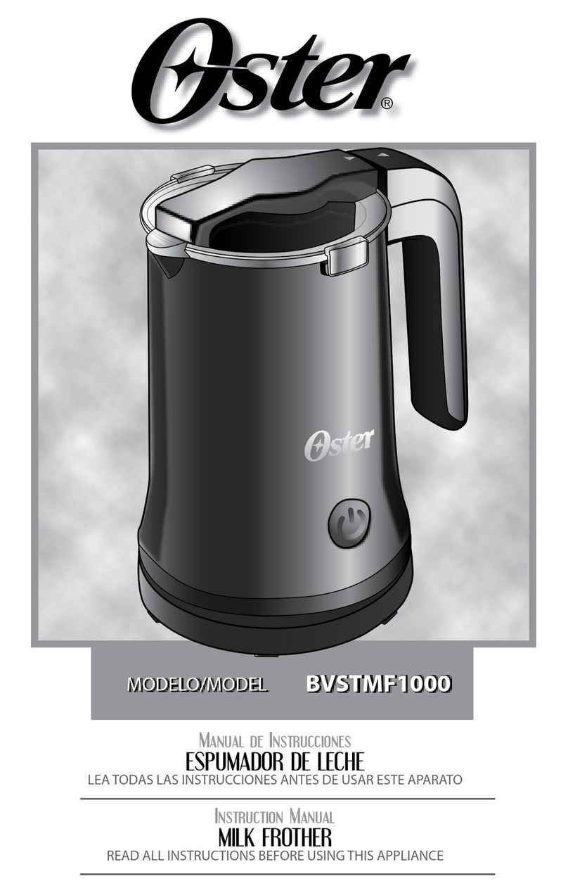 Oster BVSTMF1000 User manual