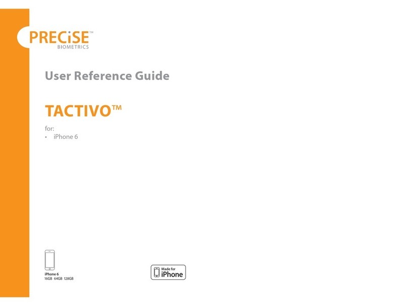 PreCise TACTIVO User reference guide