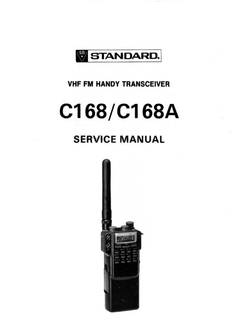 Standard C168 Service manual