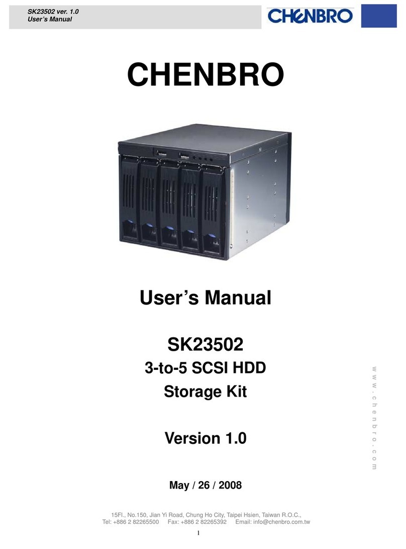 Chenbro SK23502 user manual