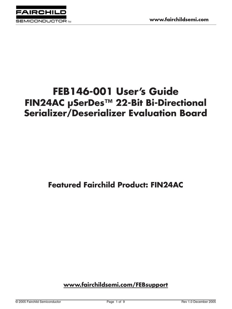 Fairchild FEB146-001 user guide