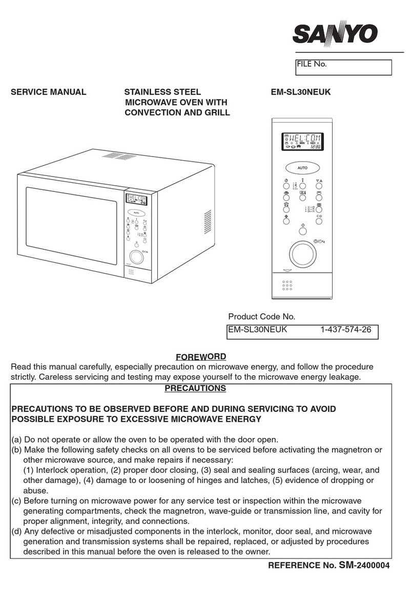 Sanyo EM-SL30NEUK User manual