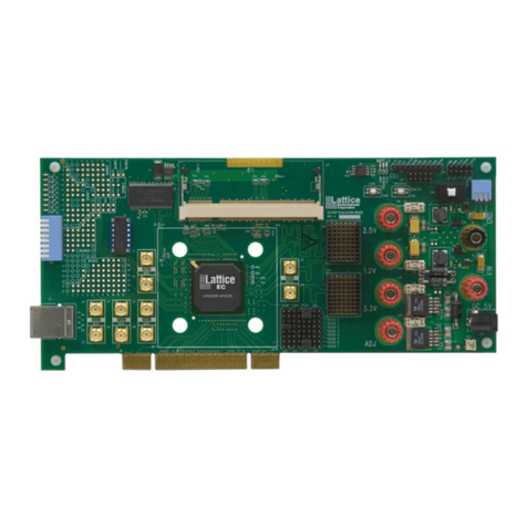 Lattice Semiconductor LatticeEC User manual Lattice Semiconductor LatticeEC User manual