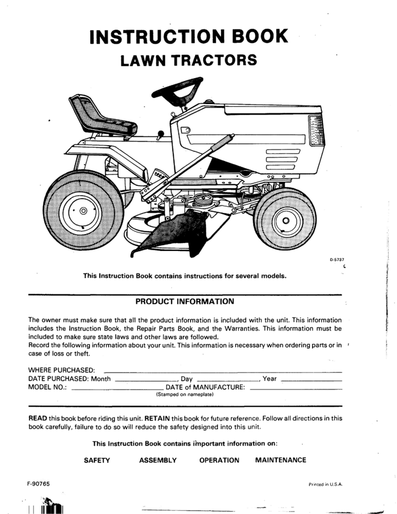 Murray 40603B Instruction book