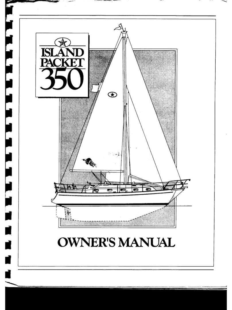 ISLAND PACKET 350 owner's manual