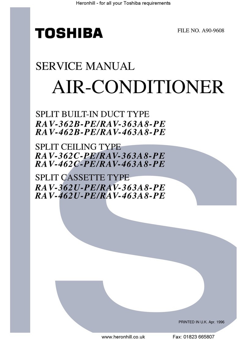 Toshiba RAV-362B-PE User manual