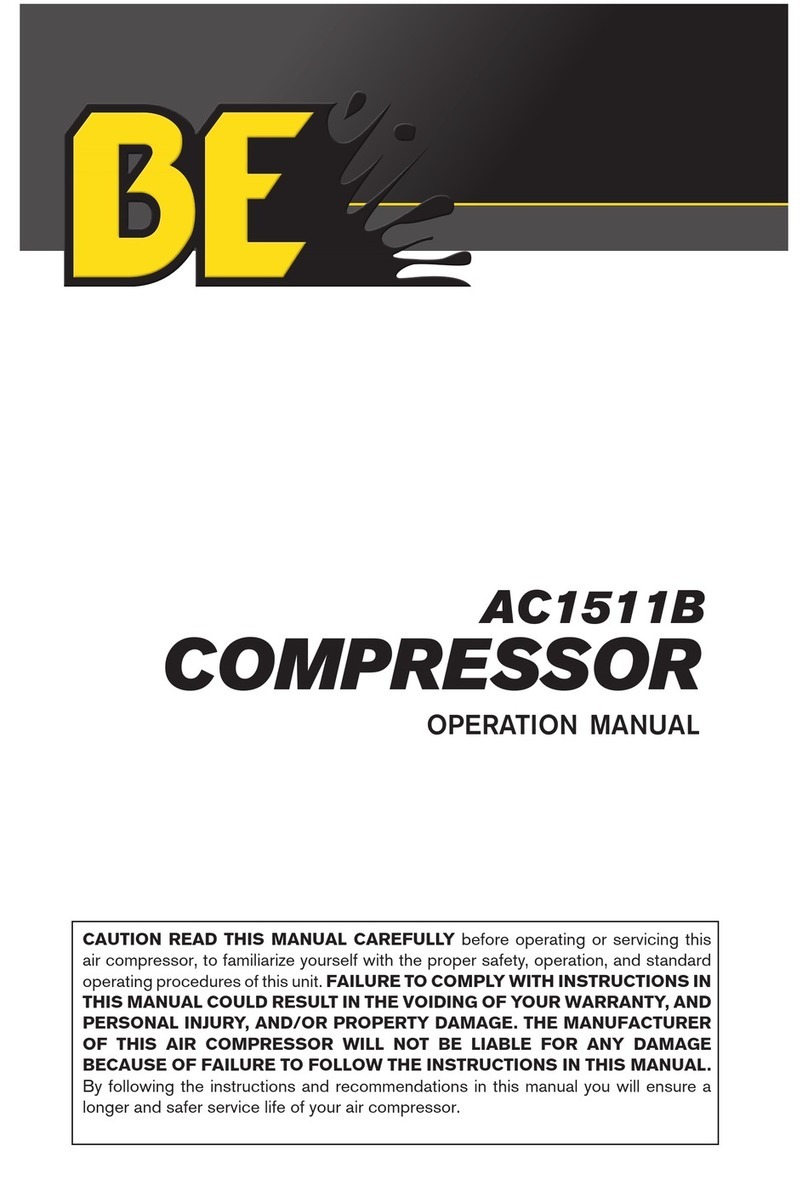 BE AC1511B User manual