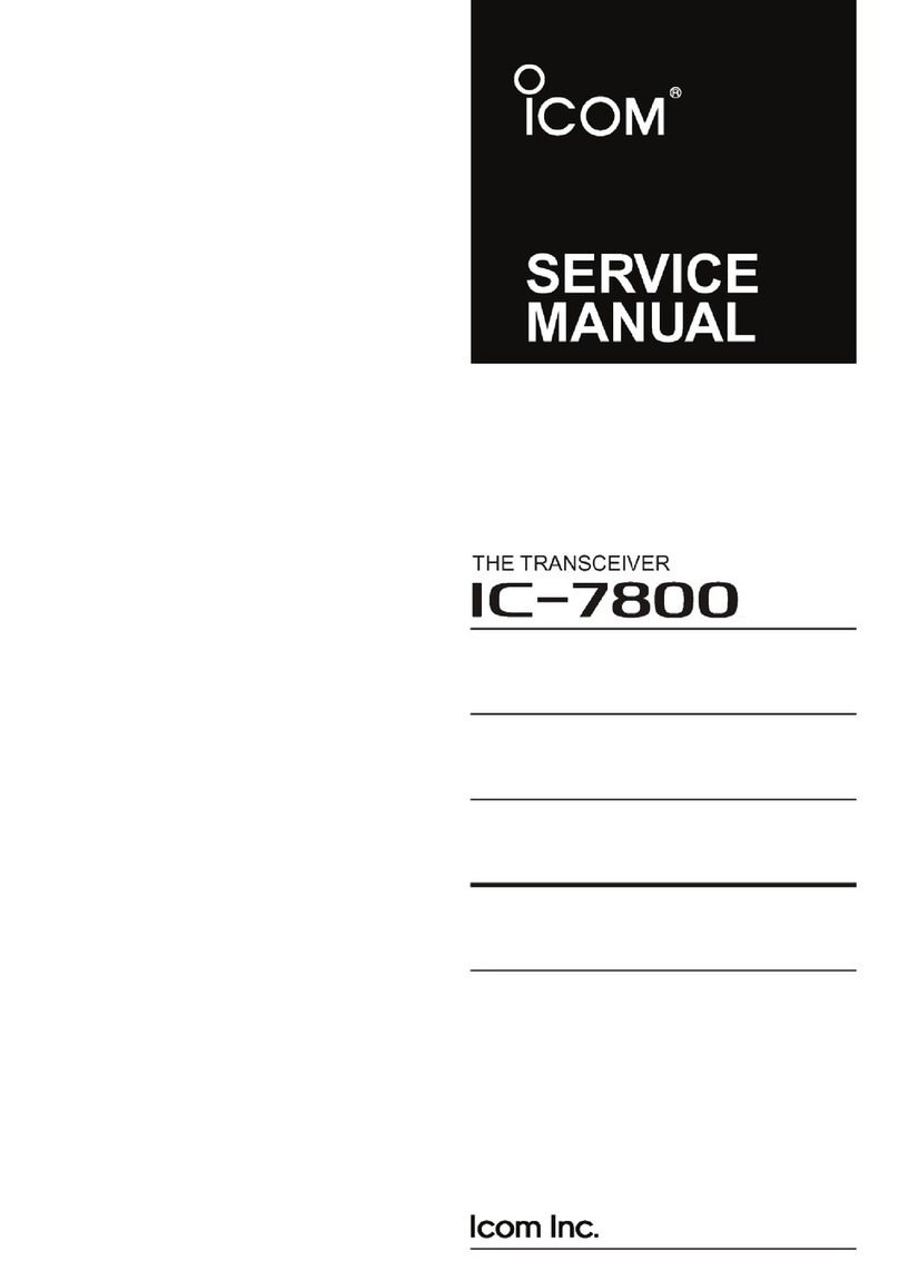 Icom IC-7800 Service manual