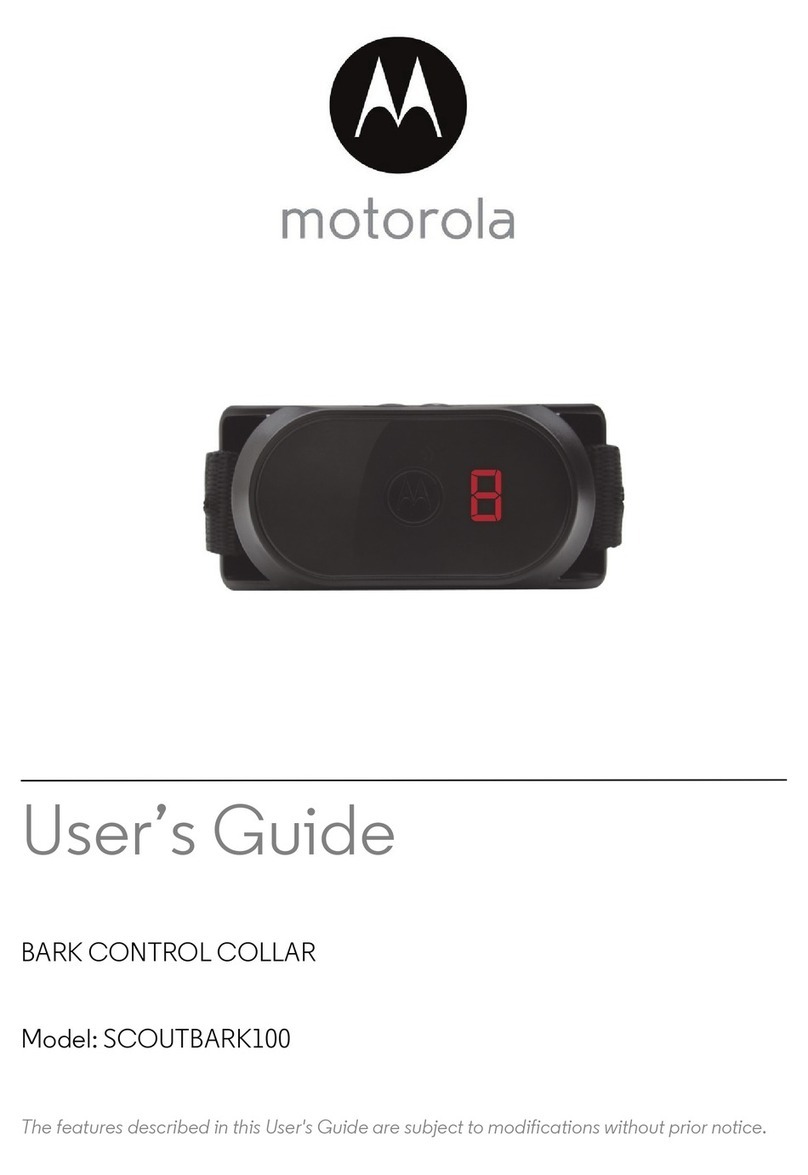 Motorola SCOUTBARK100 User manual