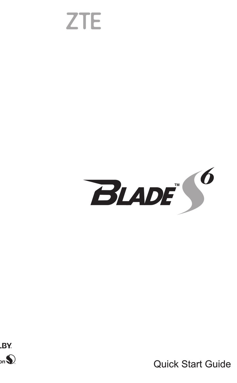 Zte Blade S6 User manual