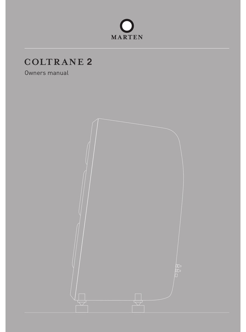 Marten Coltrane 2 owner's manual