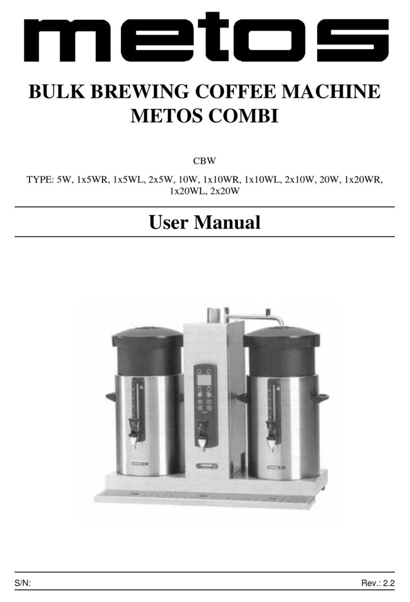 Metos CBW 5W user manual