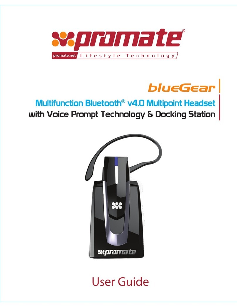 Promate blueGear user guide