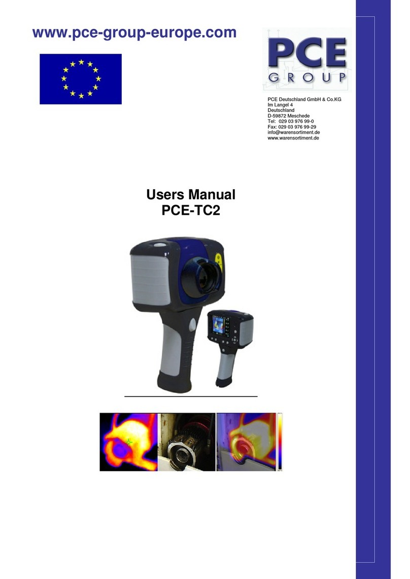 PCE Instruments TC2 User manual