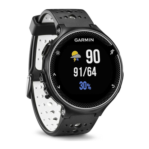 Garmin Forerunner 230 owner's manual
