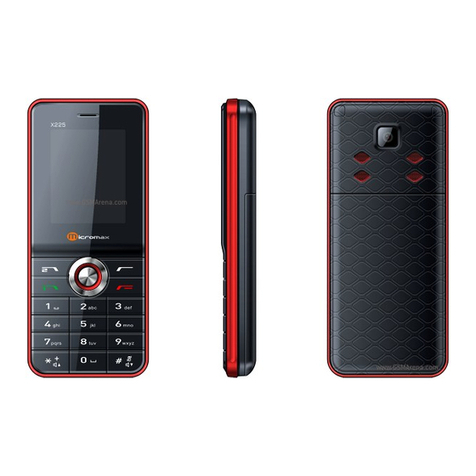 Micromax X225 User manual Micromax X225 User manual