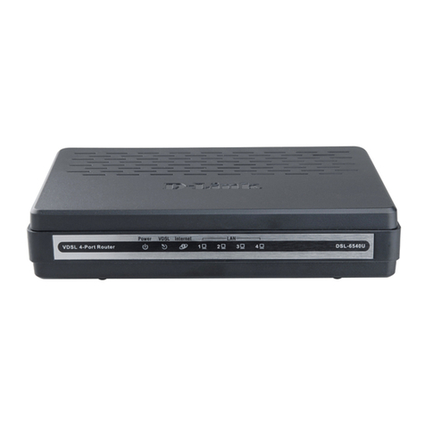 D-Link DSL-6540U User manual
