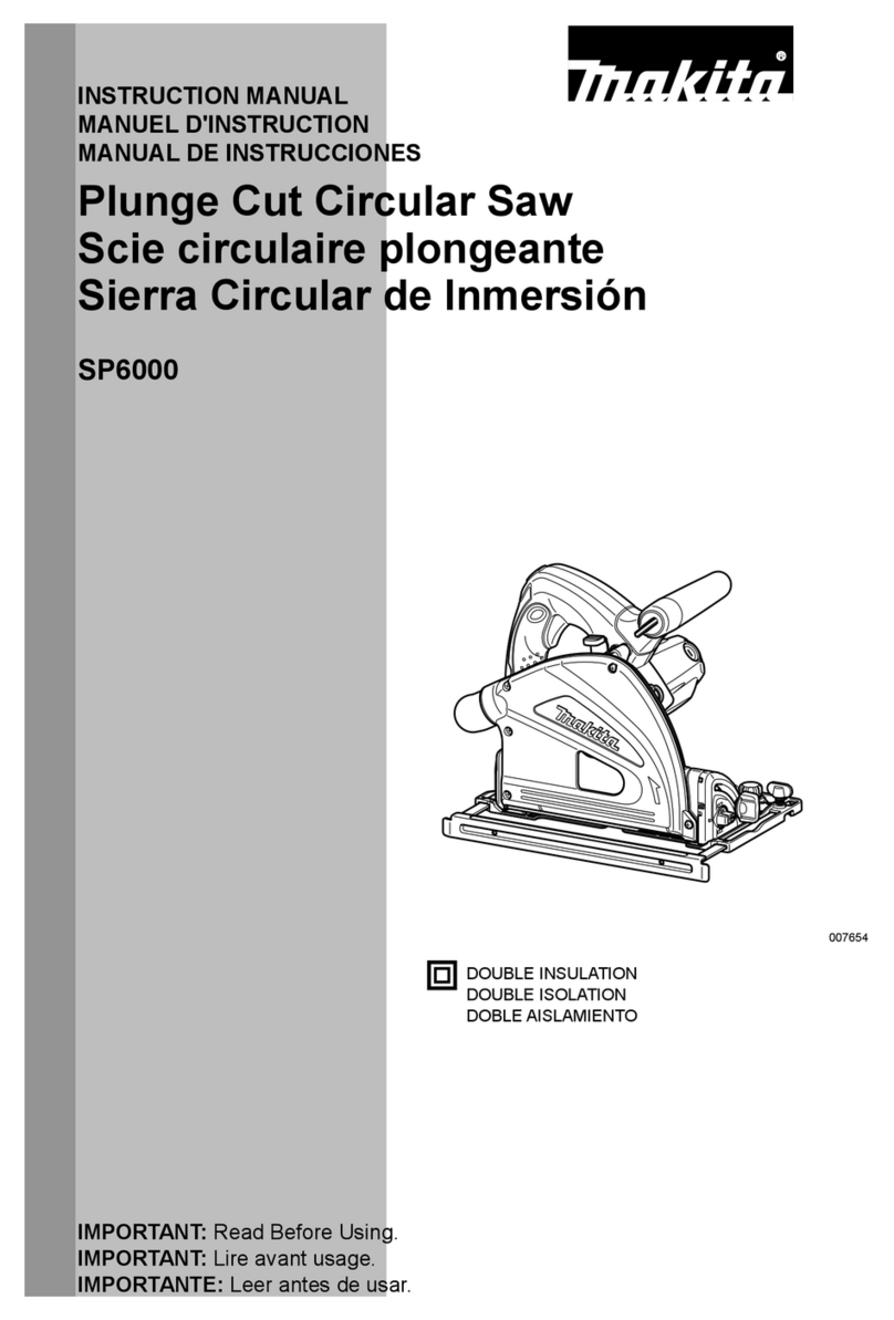 Makita SP6000 User manual