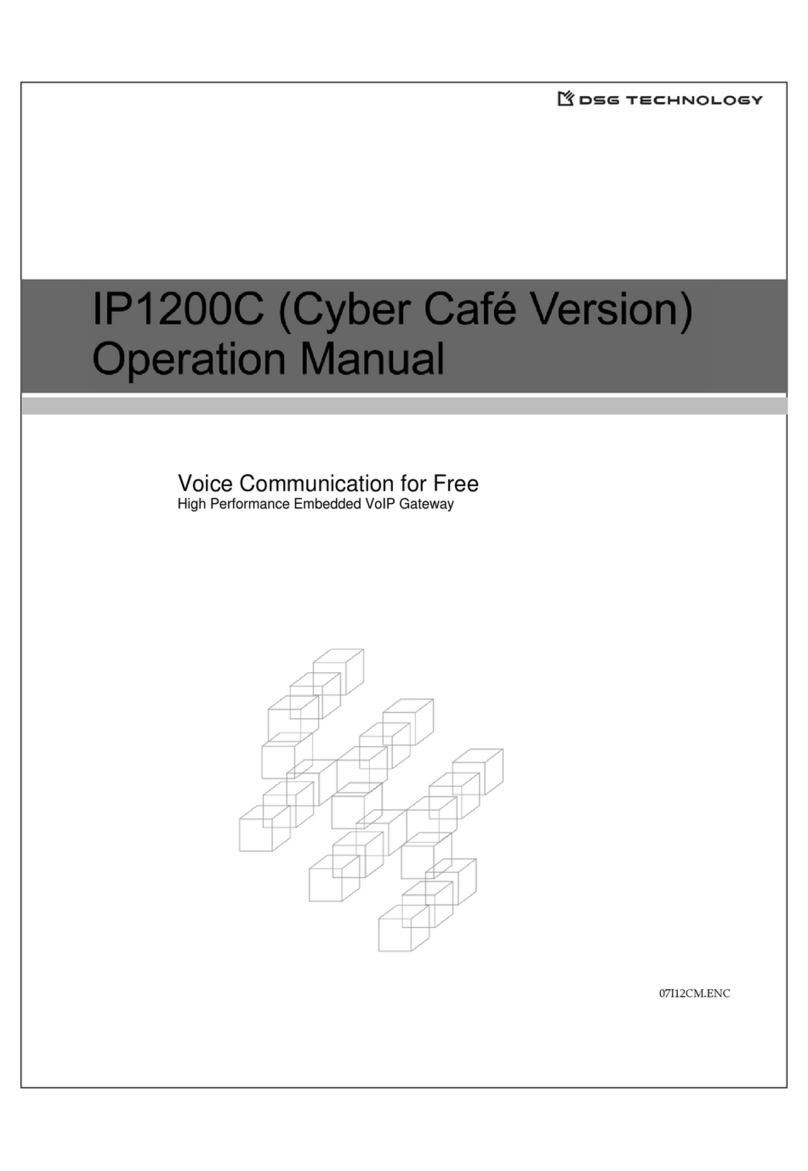DSG Technology IP1200C User manual