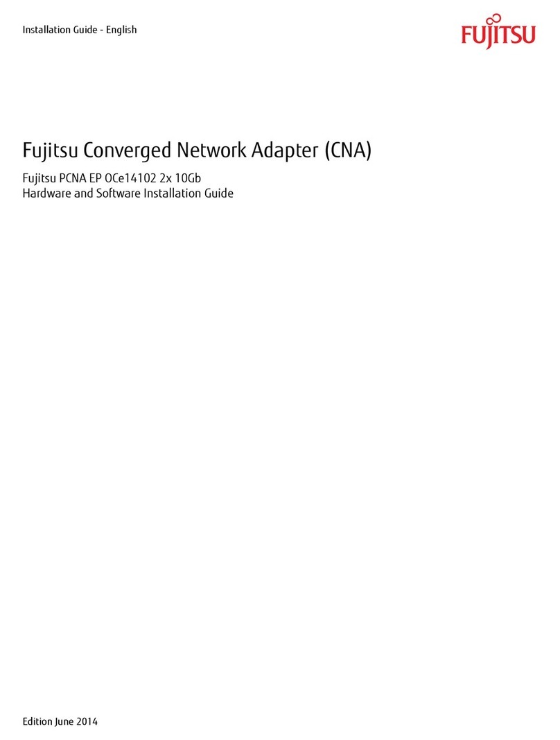 Fujitsu PCNA EP OCe14102 installation guide Fujitsu PCNA EP OCe14102 installation guide
