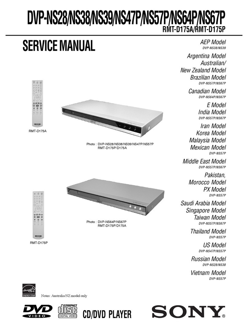 Sony DVP-NS28 User manual