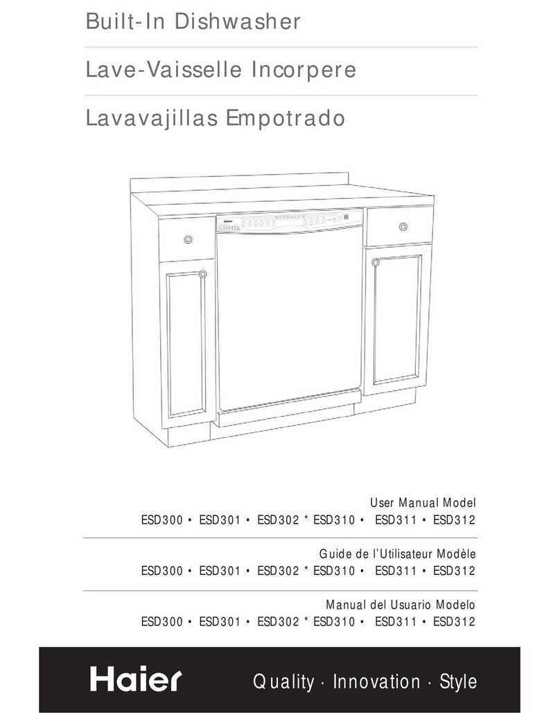 Haier ESD 300 Series User manual