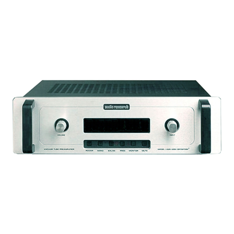 Audio Research LS26 User manual