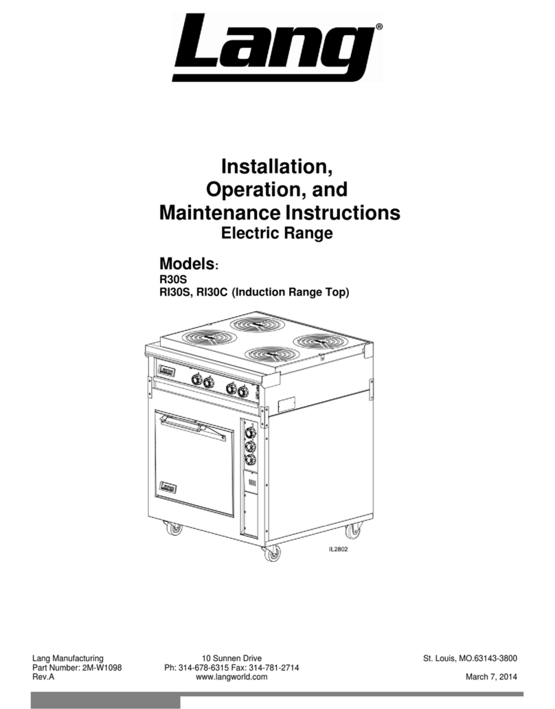 Lang R30S Manual